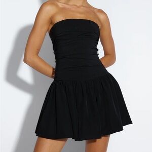 Looking Luxe Strapless Dress